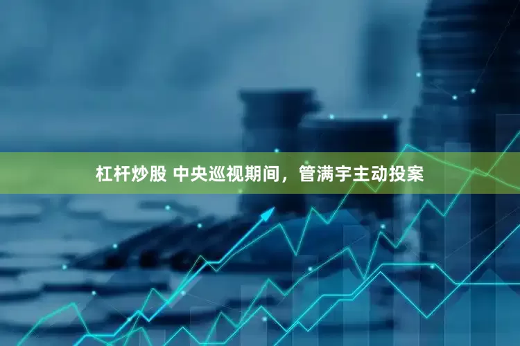 杠杆炒股 中央巡视期间，管满宇主动投案